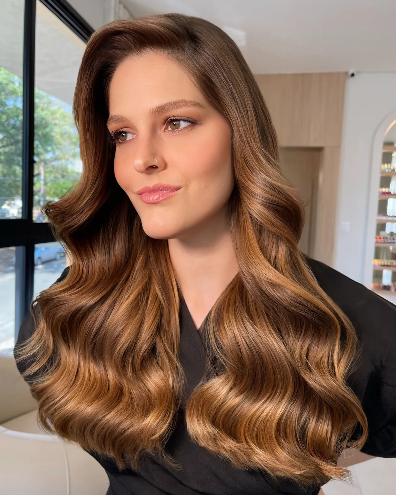 Mechas com luz natural